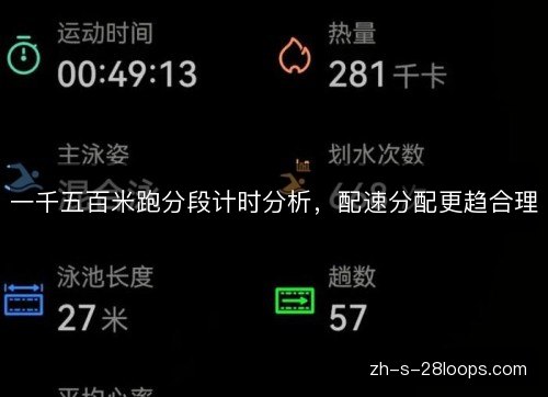 一千五百米跑分段计时分析,配速分配更趋合理 一千五百米跑分段计时分析,配速分配更趋合理